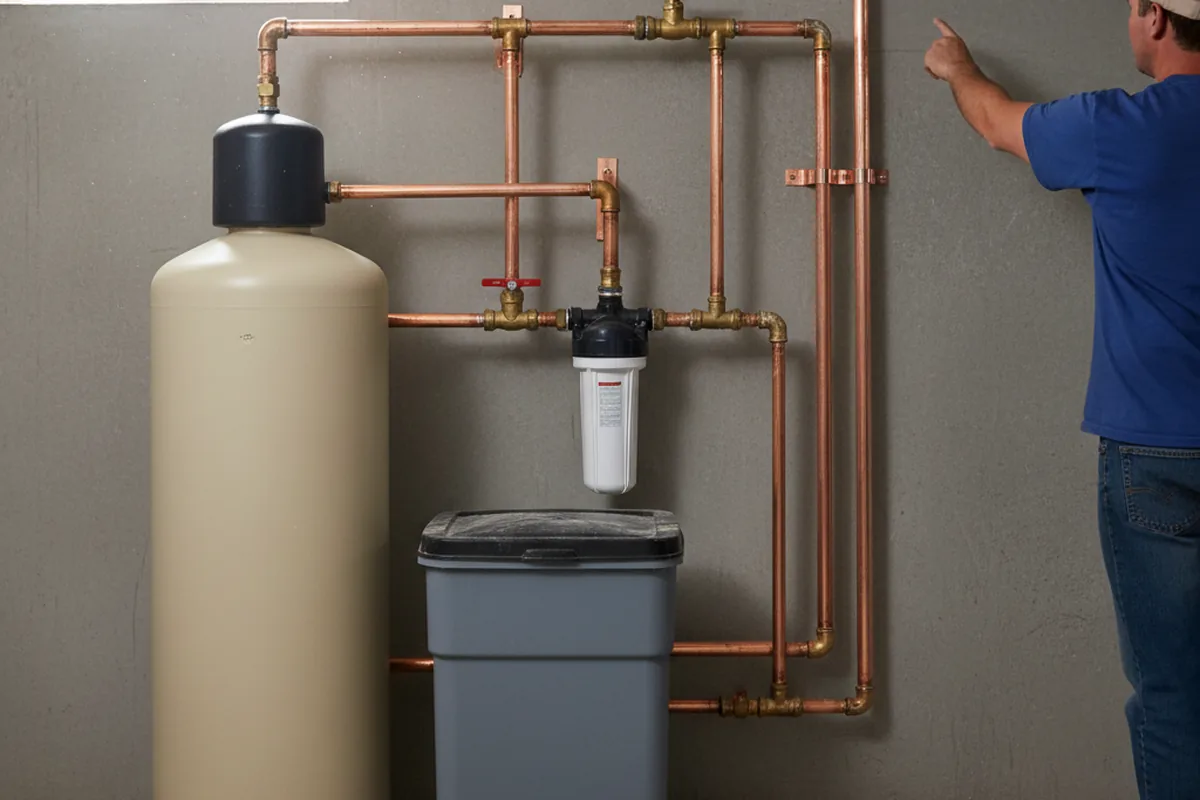 Whole-house water treatment system installed in Live Oak